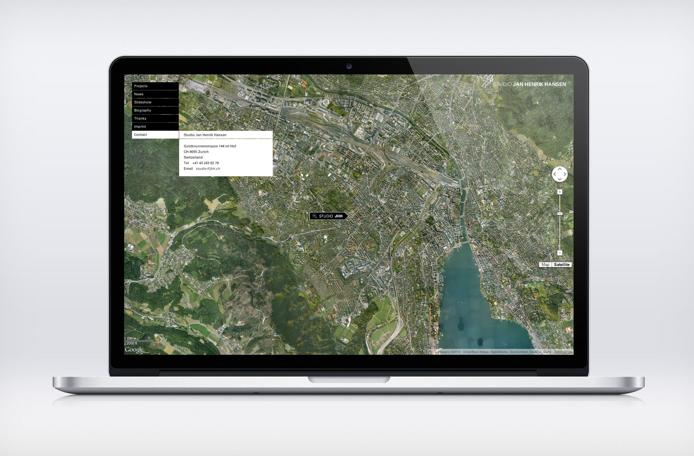Studio Jan Henrik Hansen website — image 3